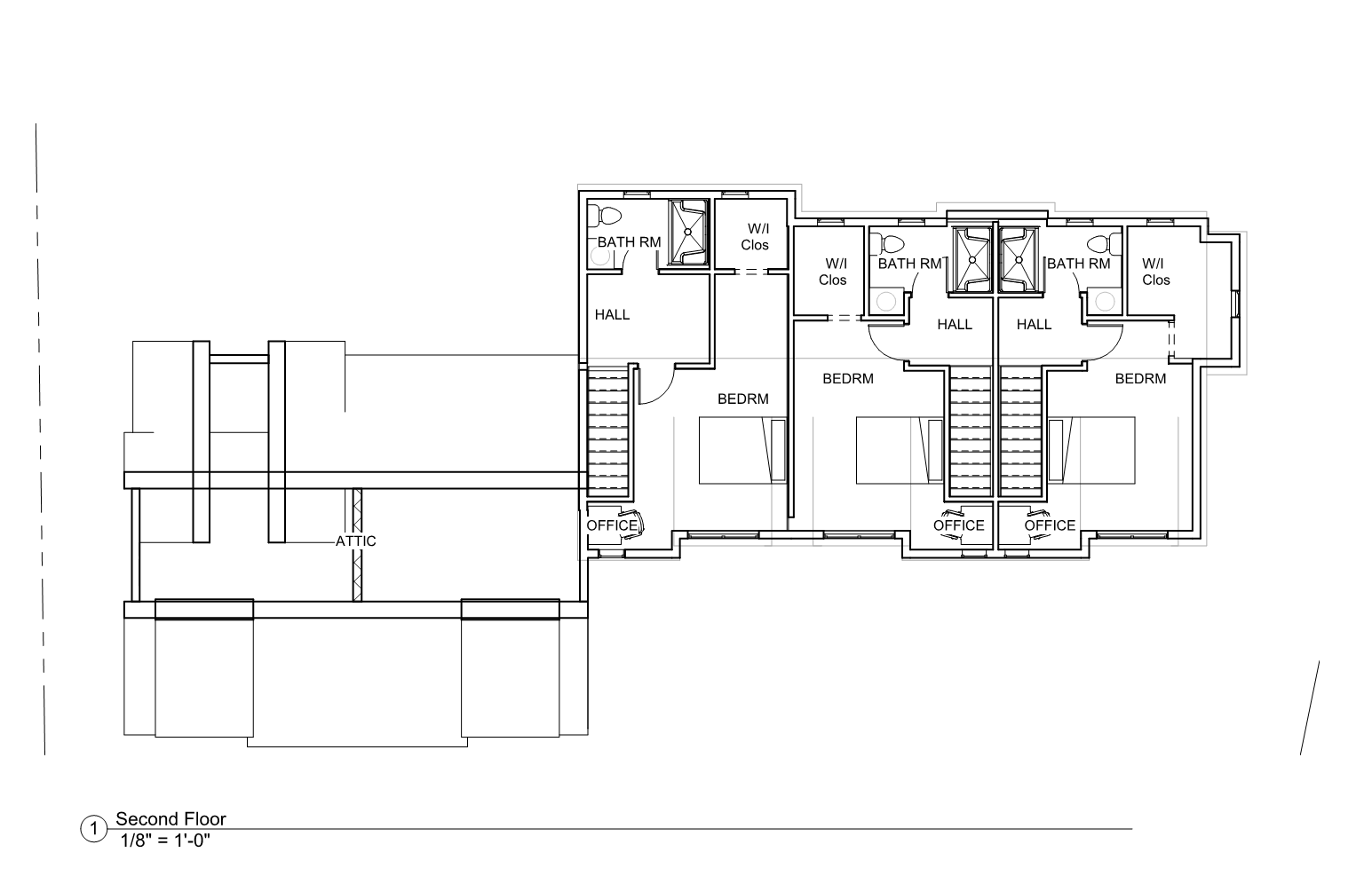 1 Dunham Ave - Sheet - A3 - Second Floor Plan